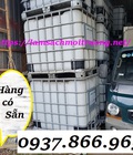 Hình ảnh: Giá tank cũ bao nhiêu, bồn nhựa IBC 1000l, tank đựng hóa chất, bồn nhựa cũ
