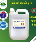 Hình ảnh: Đạt chuẩn GMP WHO Cồn y tế 70 OPC, ethanol 70 cồn sát khuẩn can 5 lít