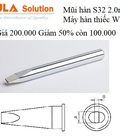 Hình ảnh: Mũi hàn S32 2.0mm của Máy hàn thiếc Weller