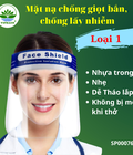 Hình ảnh: Mặt nạ chắn giọt bắn phòng dịch face shield