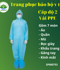 Hình ảnh: Trang phục bảo hộ y tế cấp độ 2 7 món