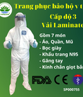 Hình ảnh: Trang phục bảo hộ y tế cấp độ 3 7 món