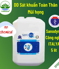 Hình ảnh: Dung dịch sát khuẩn Sanodyna khử khuẩn toàn thân, sát khuẩn mũi họng Can 20 lít
