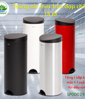 Hình ảnh: Thùng rác Fitis 15 lít tròn, đạp chân