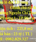 Hình ảnh: Bán lô đất XD vàng chính chủ rất đẹp 225m2 ở 63A 55A nguyễn chí thanh, p1, đà lạt
