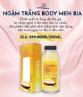 Hình ảnh: Ủ trắng body men bia của nhà Queenie skin