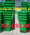 Hình ảnh: Hạ giá cuối năm thùng rác nhựa xả kho thùng rác 120 lít 240 lít giá rẻ cần thơ lh 0911082000