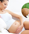 Hình ảnh: Cách massage bụng bầu bằng dầu dừa hiệu quả