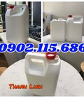 Hình ảnh: Can nhựa 5 lít, can nhựa đựng hóa chất, can nhựa dẹt, can nhựa, can đựng dung dịch lỏng, can nhựa HDPE, can đựng hóa chấ