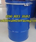 Hình ảnh: Thùng Phuy Sắt Nắp Kiềng 220 Lít