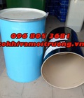 Hình ảnh: Thùng phuy sắt nắp hở 220l đã qua sử dụng