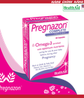 Hình ảnh: Viên bổ bà bầu Pregnazon Complete Omega 3 Hộp 60 viên