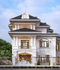 Hình ảnh: Mẫu biệt thự tân cổ điển 3 tầng kiểu Pháp sang trọng tại Nghệ An