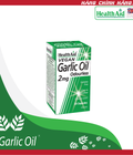 Hình ảnh: Dầu tỏi Health Aid Garlic Oil 2mg Chai 30 viên