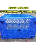 Hình ảnh: Sóng nhựa hở 5 bánh xe HS0199