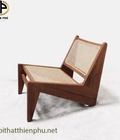 Hình ảnh: Ghế Thư Giãn Kangaroo Chair Gỗ Tần Bì Kết Hợp Mây