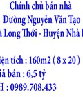 Hình ảnh: Bán nhà Đường Nguyễn Văn Tạo, Xã Long Thới, Huyện Nhà Bè