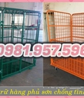 Hình ảnh: Lưới sắt trữ hàng, lồng sắt mạ kẽm, pallet lưới thép mạ kẽm