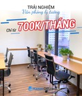 Hình ảnh: VĂN PHÒNG lý tưởng chỉ từ700K/tháng