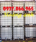 Hình ảnh: Tank IBC, bồn nhựa cũ chuyên đựng nước, thùng nhựa 1000l có van xả dưới đáy
