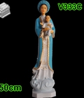 Hình ảnh: Tượng Đức Mẹ La Vang Cao 50cm - Điêu Khắc Tượng Đá