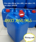 Hình ảnh: Can nhựa chuyên đựng dung dịch lỏng trong nhuộm vải, can nhua 25l, can nhựa cũ