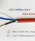 Hình ảnh: Cáp chống cháy chống nhiễu 2x1.0 Altek Kabel vỏ LSZH