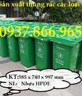Hình ảnh: Thùng gom rác, thùng rác công cộng, thùng rác tiêu chuẩn của bộ y tế, thùng rác nhựa HPDE, thùng rác 240l