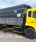 Hình ảnh: Dongfeng 8.15 tấn thùng mui bạt kích thucows 9500 mm