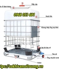 Hình ảnh: Bồn nhựa đựng hóa chất 1000 lít