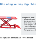 Hình ảnh: Hướng dẫn bảo quản bàn nâng xe máy đạp chân