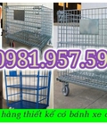 Hình ảnh: Lưới thép trữ hàng, lưới thép kéo hàng, lưới trữ hàng bánh xe