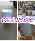 Hình ảnh: Xô sơn trắng, xô nhựa công nghiệp, thùng sơn, xô đựng dung môi, xô đựng hóa chất, vỏ thùng đựng sơn, thùng đựng thức ăn