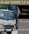 Hình ảnh: JAC N350S thùng bạt 3.5 tấn