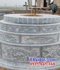 Hình ảnh: 08 Mộ tròn bằng đá điêu khắc rồng thiết kế đơn giản