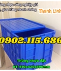 Hình ảnh: Thùng nhựa đặc,thùng nhựa đựng hàng, thùng nhựa công nghiệp có nắp, thùng nhựa có nắp, sóng nhựa bít, sóng nhựa đặc, són