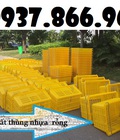 Hình ảnh: Sọt nhựa đựng trái cây, thùng nhựa rỗng, khay nhựa rỗng tại các tỉnh miền bắc