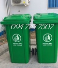 Hình ảnh: Thùng rác công cộng 240l thùng rác nhựa ngoài trời thùng đựng rác.