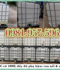 Hình ảnh: Tank nhựa cũ 100L, tank nhựa IBC cũ, bồn nhựa khung thép cũ