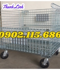 Hình ảnh: Lồng thép có bánh xe, lồng trữ hàng có bánh xe, lồng thép trữ hàng, lồng trữ hàng, lồng thép tại Hà Nội, lồng thép giá r