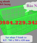 Hình ảnh: Sọt nhựa bánh xe, sọt nhựa 5 bánh xe, sóng nhựa rỗng 5 bánh xe, sọt nhựa công nghiệp, sọt nhựa dung cho nhà máy, xí ngh