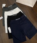 Hình ảnh: Quần thể thao hot lacoste siêu cấp, mẫu trơn logo, 4 màu cơ bản