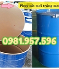 Hình ảnh: Phuy sắt nắp hở 200L, phuy sắt đai kiềng, phuy sắt khóa bu lông