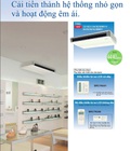 Hình ảnh: Máy điều hòa áp trần Daikin thiết kế gọn nhẹ và sang trọng