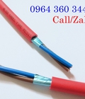 Hình ảnh: Chống cháy chống nhiễu vặn xoắn 2x1.0mm vỏ đỏ LSZH