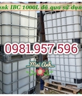 Hình ảnh: Tank cũ đựng nước, tank cũ đựng dung môi, tank IBC hóa chất