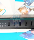 Hình ảnh: UPort 407: Bộ chia Hub công nghiệp 7 cổng USB.