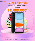 Hình ảnh: Iphone 11 chính hãng giá cực tốt tại Tablet Plaza