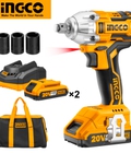 Hình ảnh: Máy siết bu lông Ingco 20V không chổi than