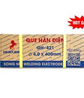 Hình ảnh: Que Hàn Sắt Song Mã GH 421